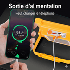 Projecteur a Main Puissant LED Energie Solaire -