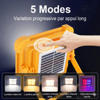 Projecteur a Main Puissant LED Energie Solaire -