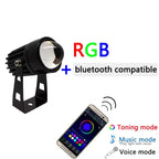 Projecteur de Façade LED Colorés - Blanc chaud