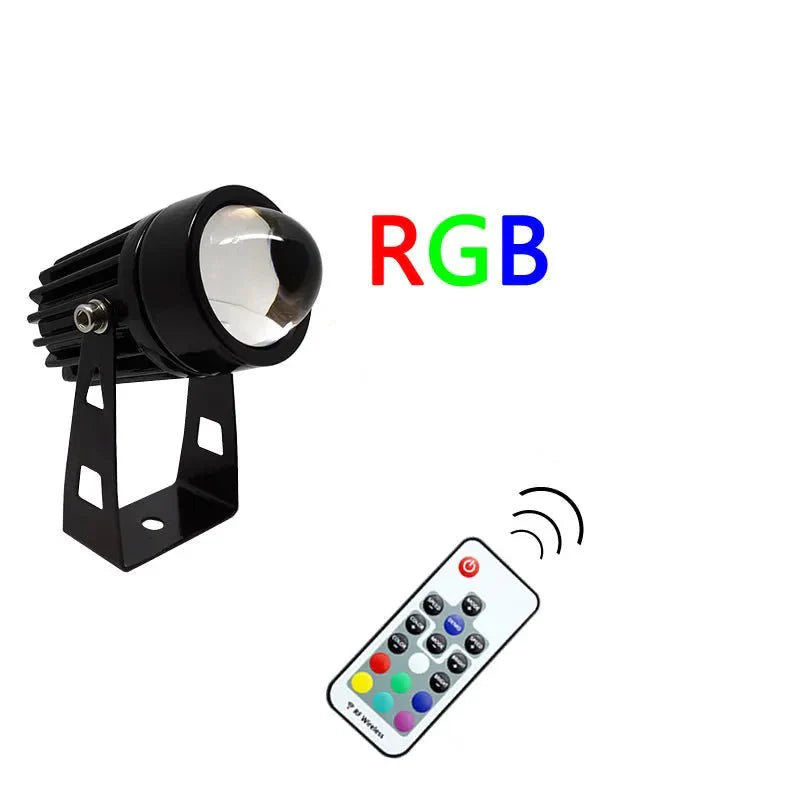 Projecteur de Façade LED Colorés - Blanc chaud