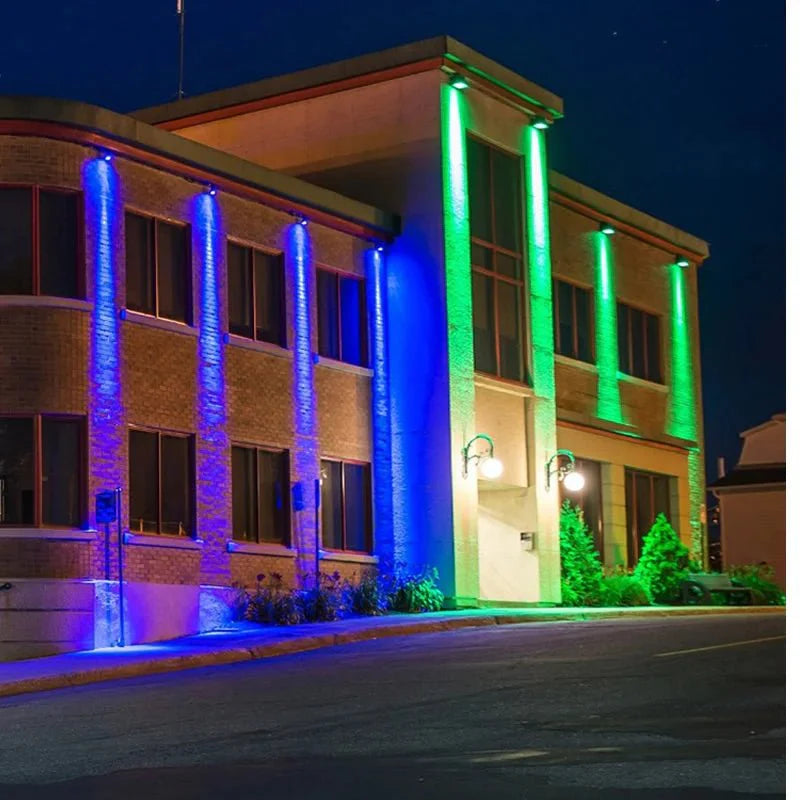 Projecteur de Façade LED Colorés - RGB avec télécommande