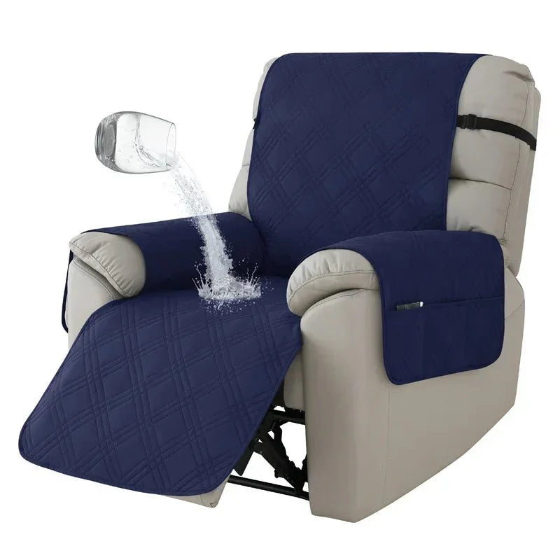Protege Fauteuil Impermeable - Bleu foncé