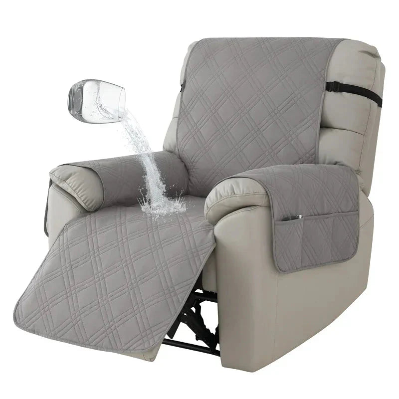 Protege Fauteuil Impermeable - Gris clair