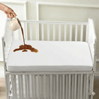 Protège Matelas Imperméable Berceau Bébé - 60x120x20cm