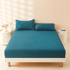Protege Matelas Impermeable Drap Housse - Gris