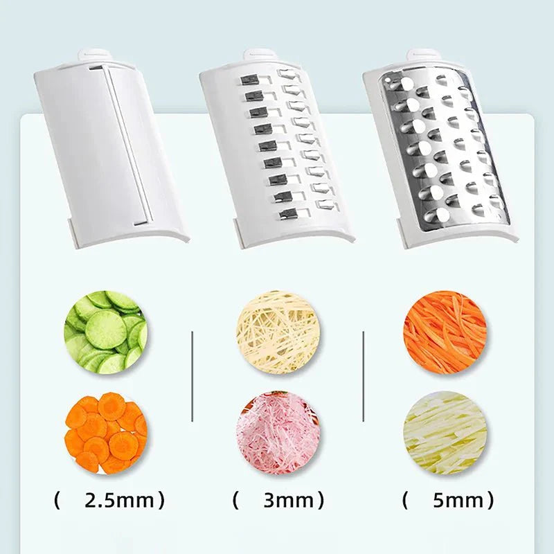 Râpe Électrique Cuisine - Blanc