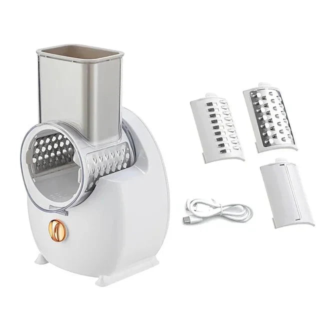 Râpe Électrique Cuisine - Blanc