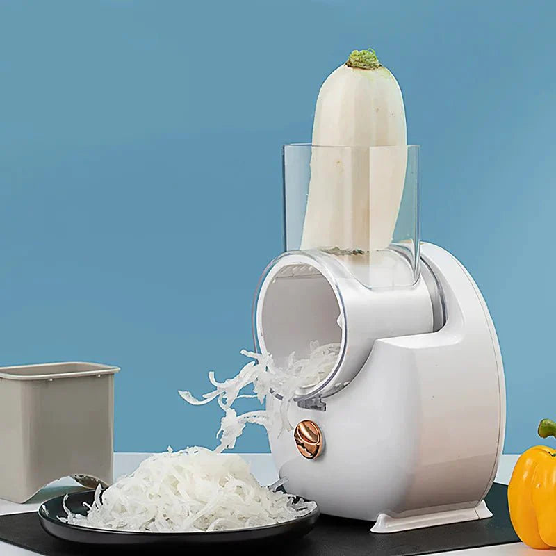 Râpe Électrique Cuisine - Blanc