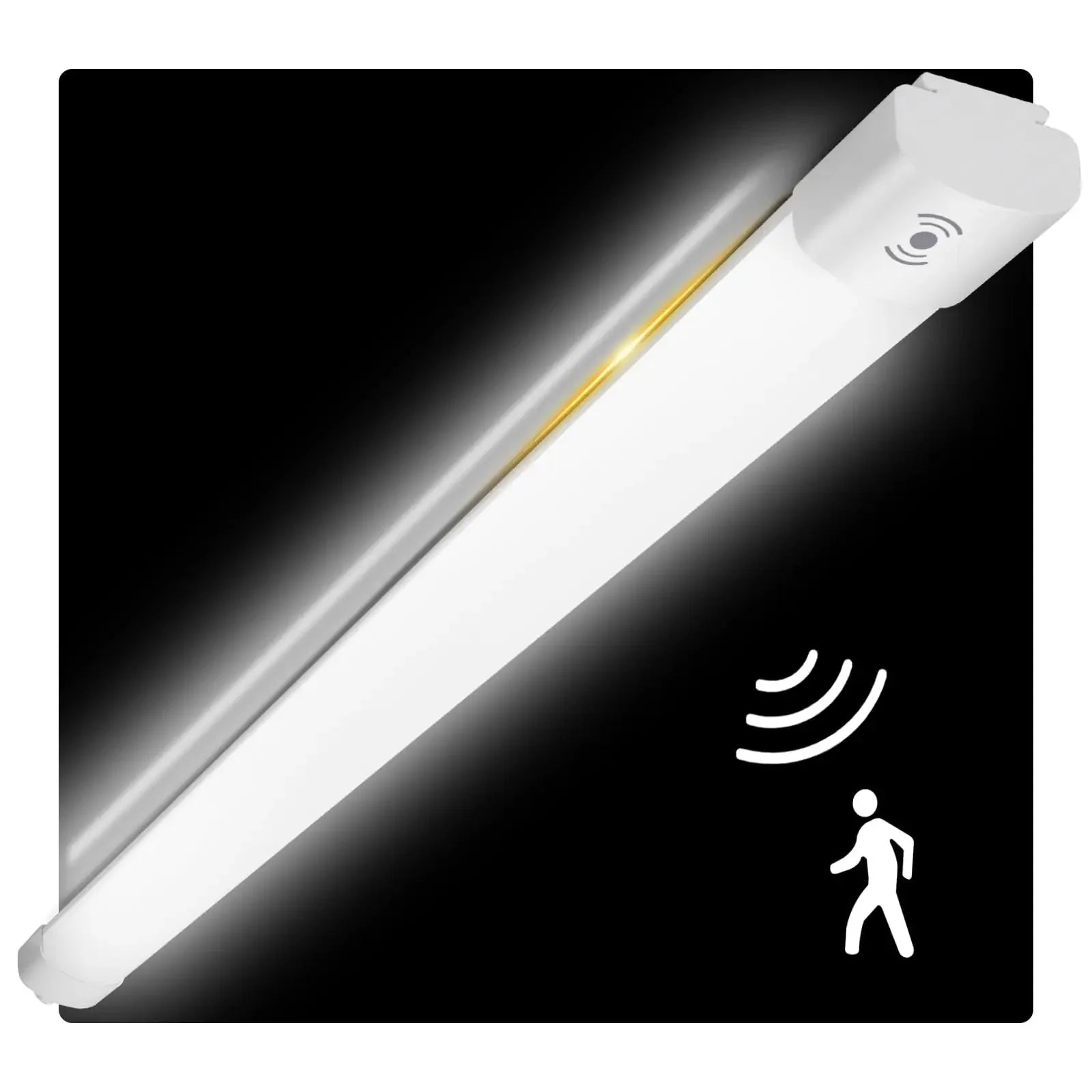 Réglette LED Étanche IP65 avec Détecteur de Mouvement -