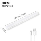 Reglette LED Rechargeable avec Détecteur de Mouvement - Blanc chaud