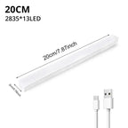Reglette LED Rechargeable avec Détecteur de Mouvement - Blanc froid