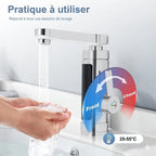 Robinet Chauffe Eau avec Affichage Digital de Température -