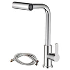 Robinet Cuisine avec Douchette Extractible Multijets - Argent