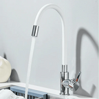 Robinet Cuisine Flexible - Blanc
