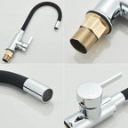 Robinet Cuisine Flexible - Noir