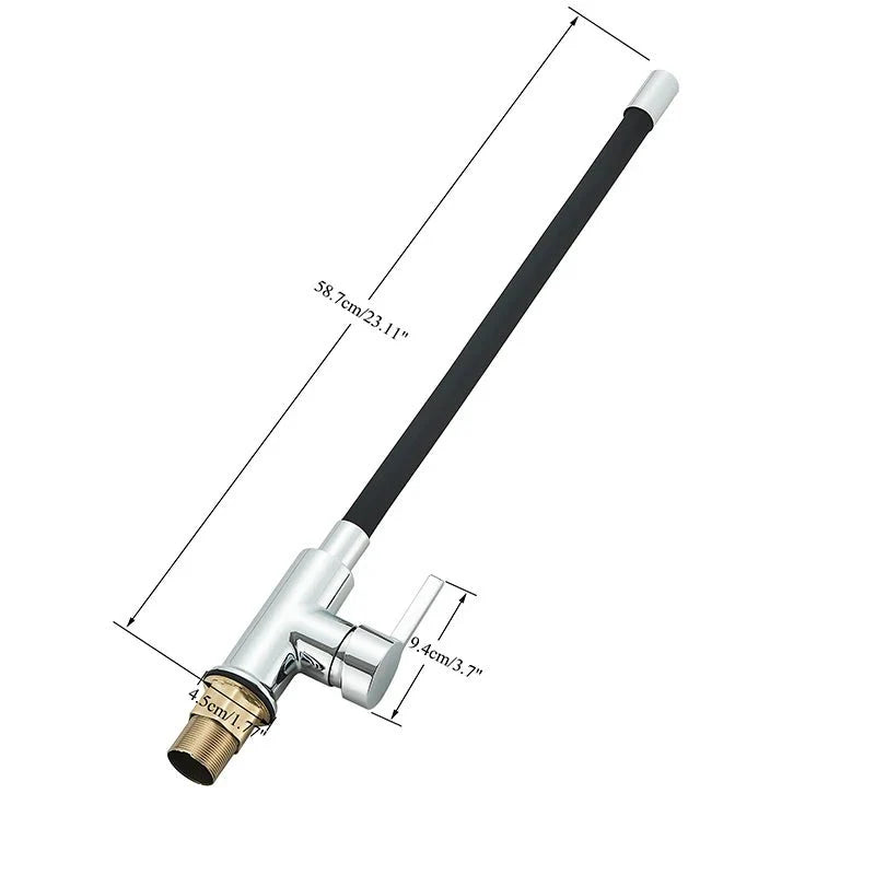 Robinet Cuisine Flexible - Noir