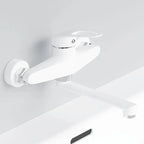 Robinet Cuisine Mural - Blanc