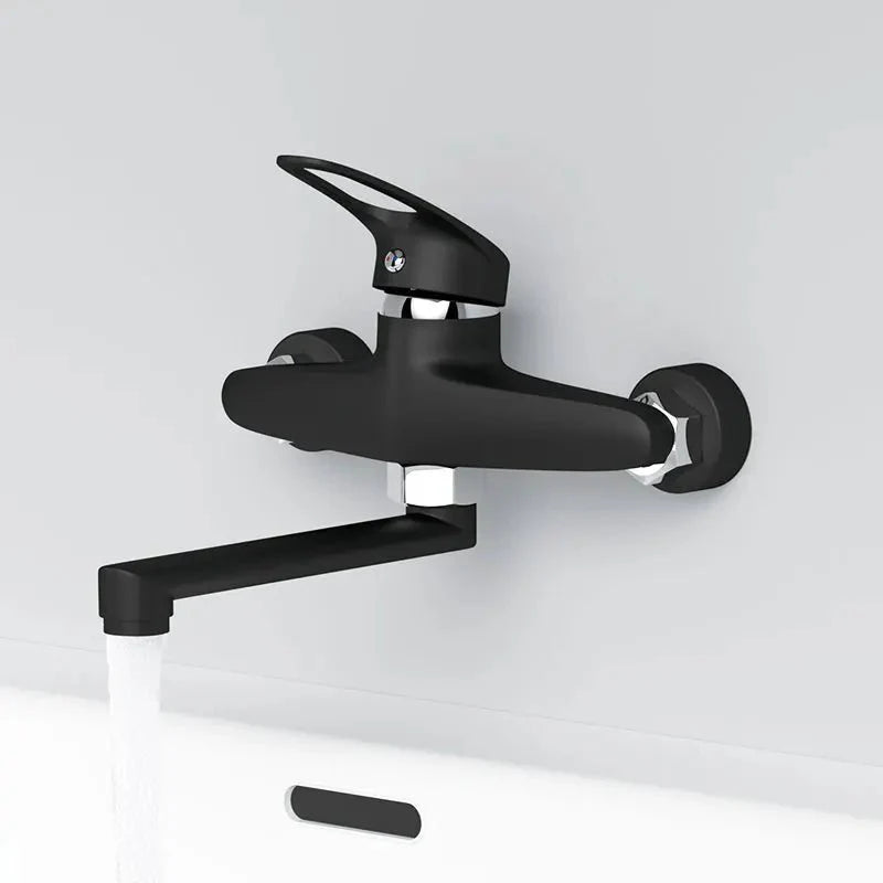 Robinet Cuisine Mural - Chrome