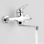 Robinet Cuisine Mural - Chrome