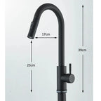 Robinet de Cuisine avec Petite Douchette Extractible - A