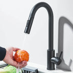 Robinet de Cuisine avec Petite Douchette Extractible - A
