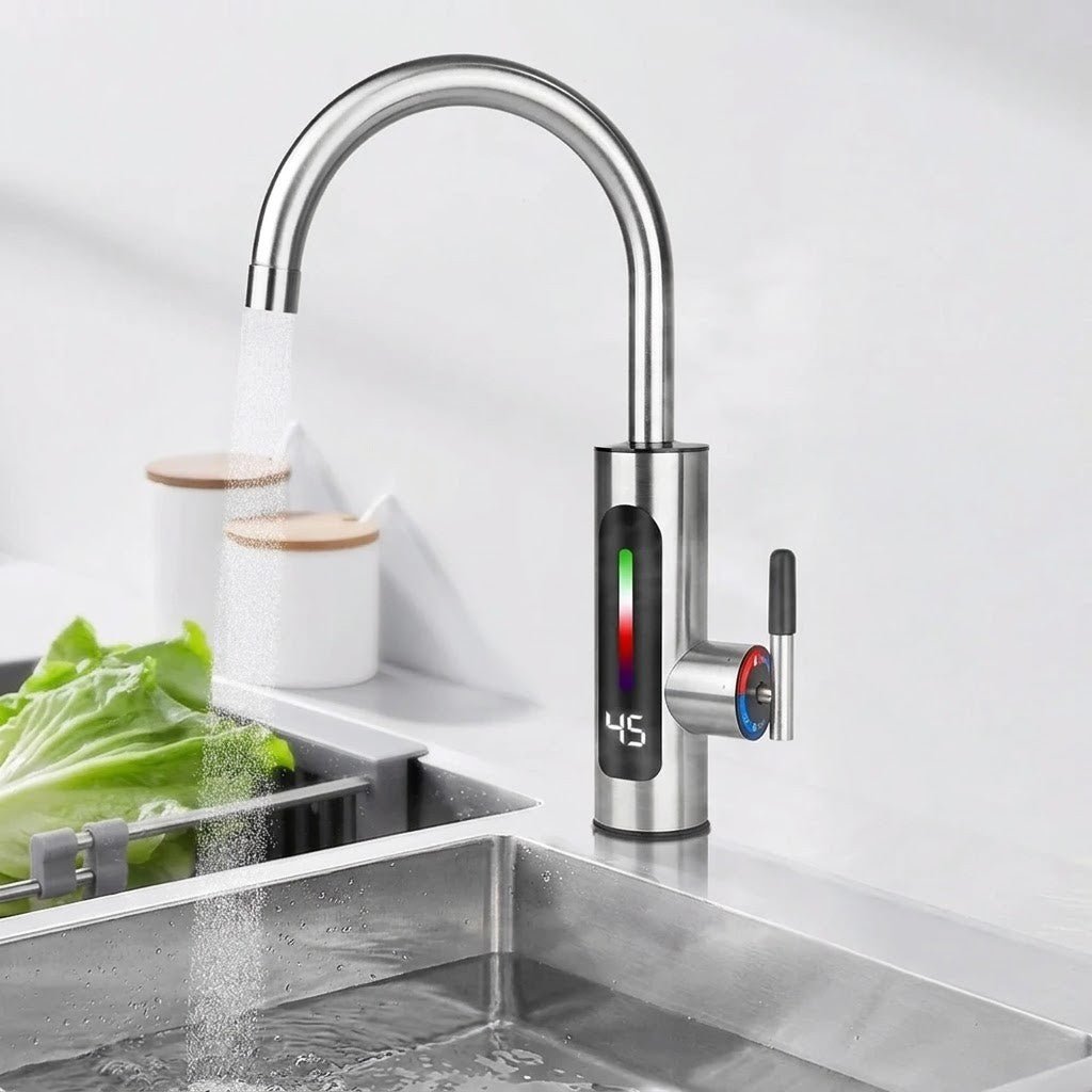 Robinet qui Chauffe l'Eau Col de Cygne -