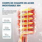 Robinet qui Chauffe l'Eau Col de Cygne -