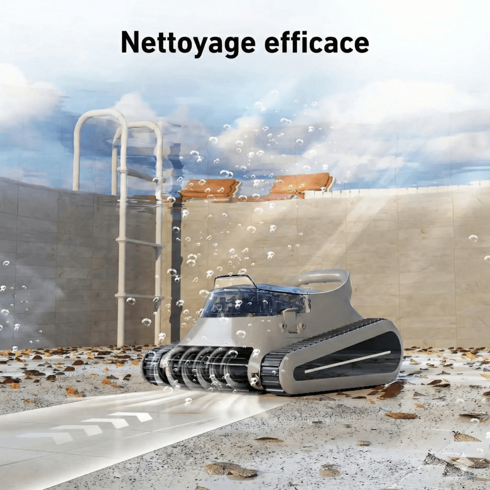 Robot Aspirateur Piscine Intelligent Sans Fil -