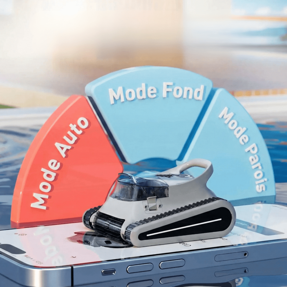 Robot Aspirateur Piscine Intelligent Sans Fil -