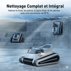 Robot Aspirateur Piscine Intelligent Sans Fil -