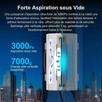 Robot Lave - Vitre Carré 3000 Pa - Blanc