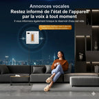 Robot Lave - Vitre Carré 3000 Pa - Blanc