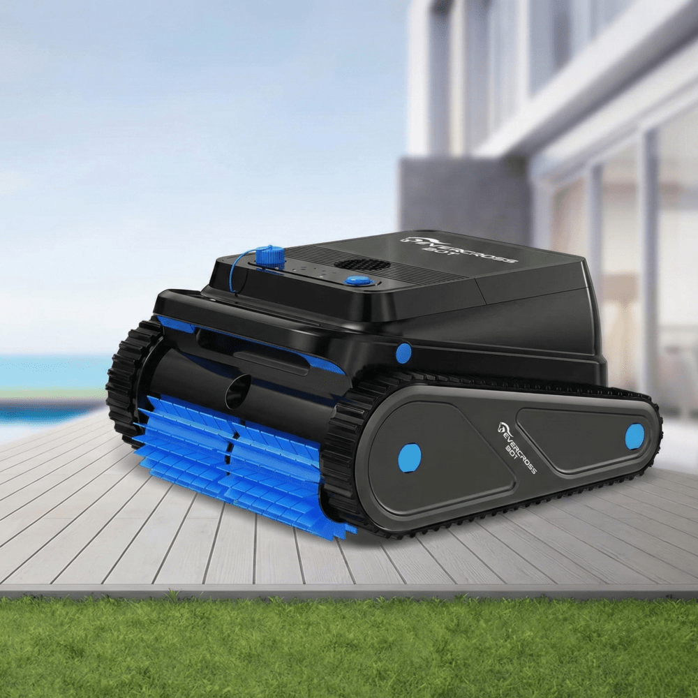 Robot Nettoyeur Piscine Fond Parois et Ligne d'Eau -