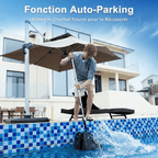 Robot Nettoyeur Piscine Fond Parois et Ligne d'Eau -