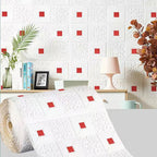Rouleau Papier Peint 3D Adhésif - N