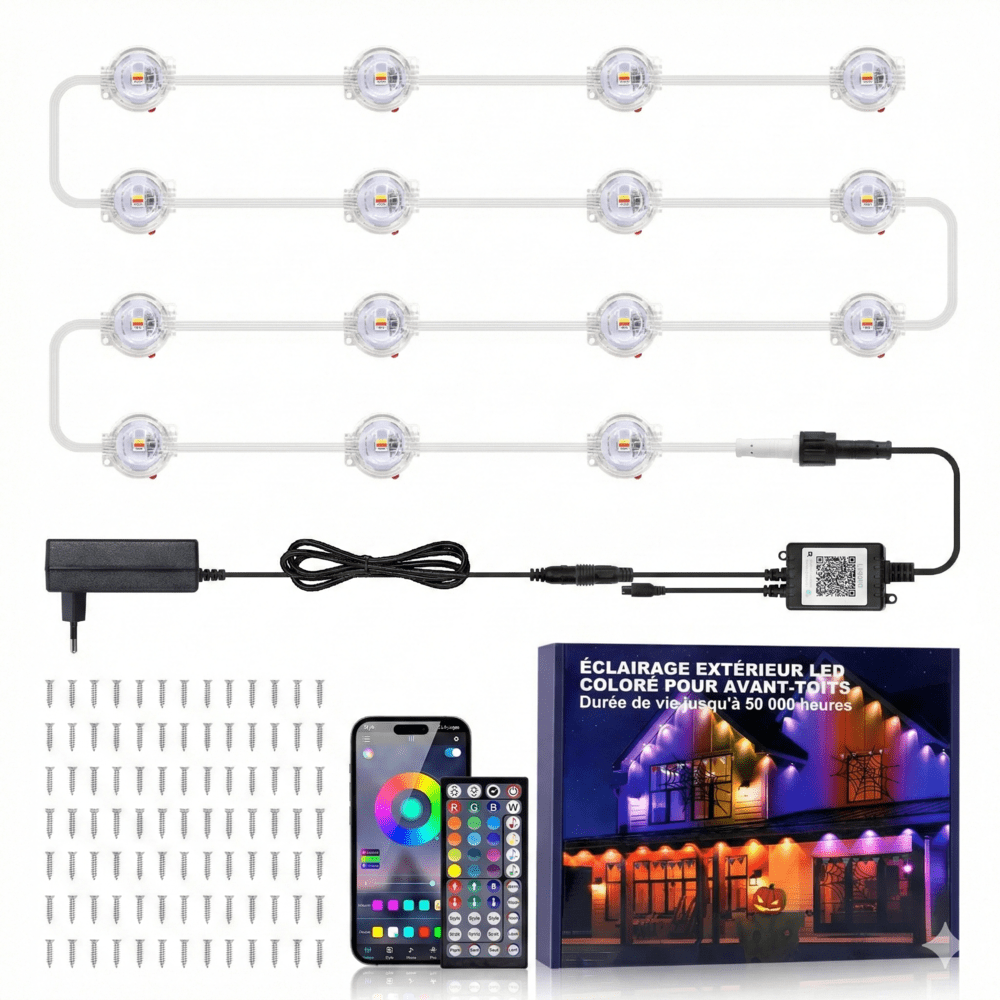 Ruban LED Extérieur Connecté Waterproof - 60M