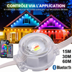 Ruban LED Extérieur Connecté Waterproof - 60M