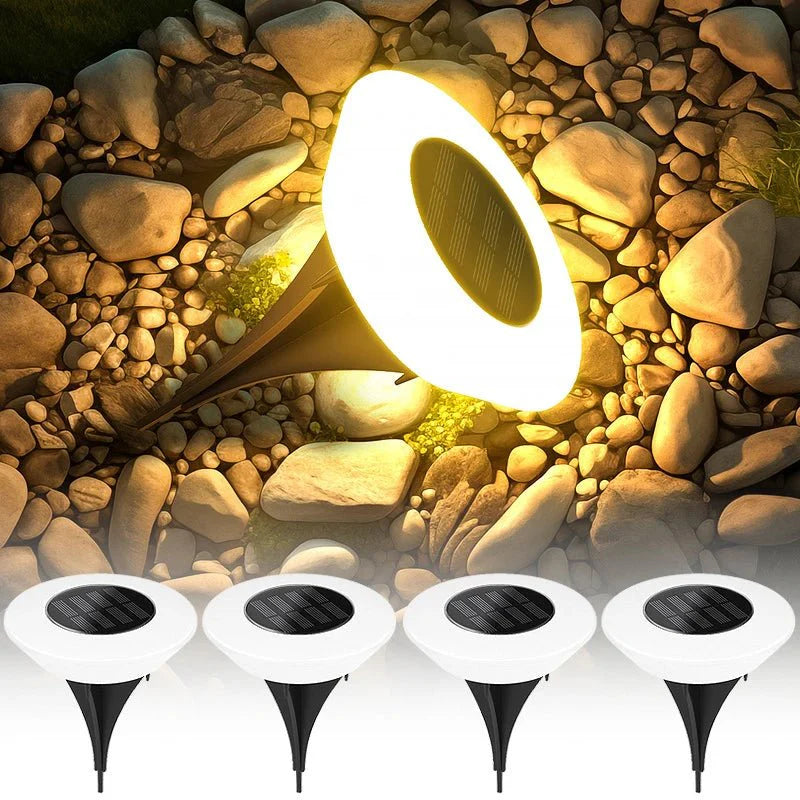 Spot LED Solaire pour Jardin - Blanc chaud