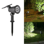 Spot Solaire Orientable à Piquer - Blanc froid