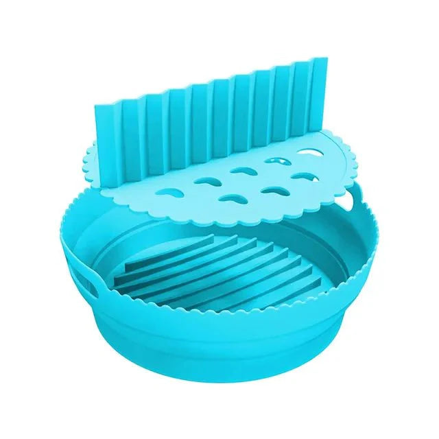 Support de Cuisson Silicone Air Fryer - Bleu