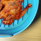 Support de Cuisson Silicone Air Fryer - Bleu