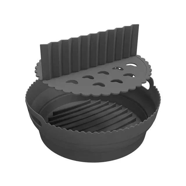 Support de Cuisson Silicone Air Fryer - Noir