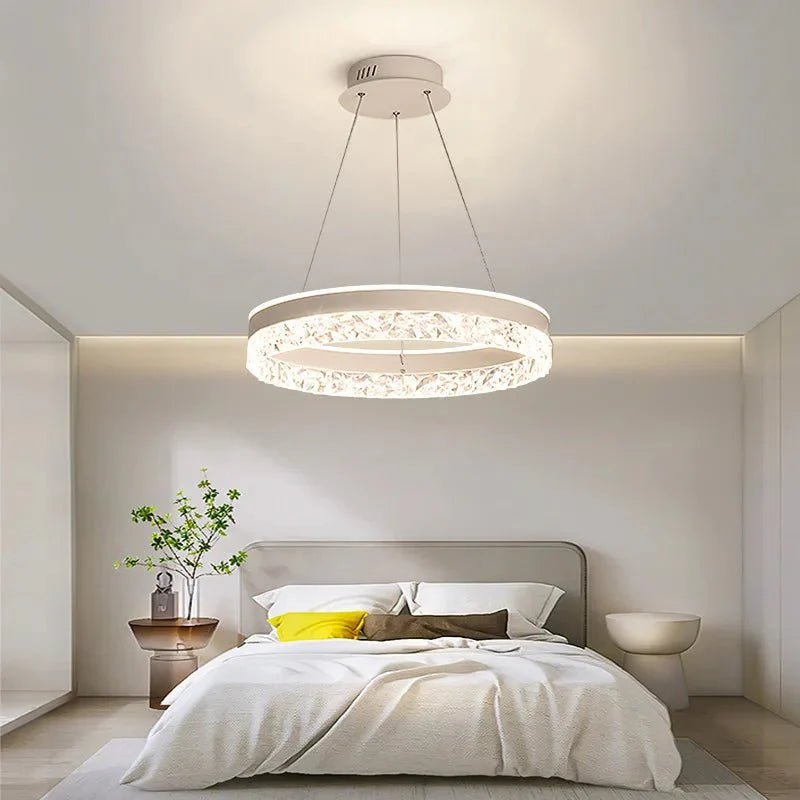Suspension Halo Lumineux - Dorée