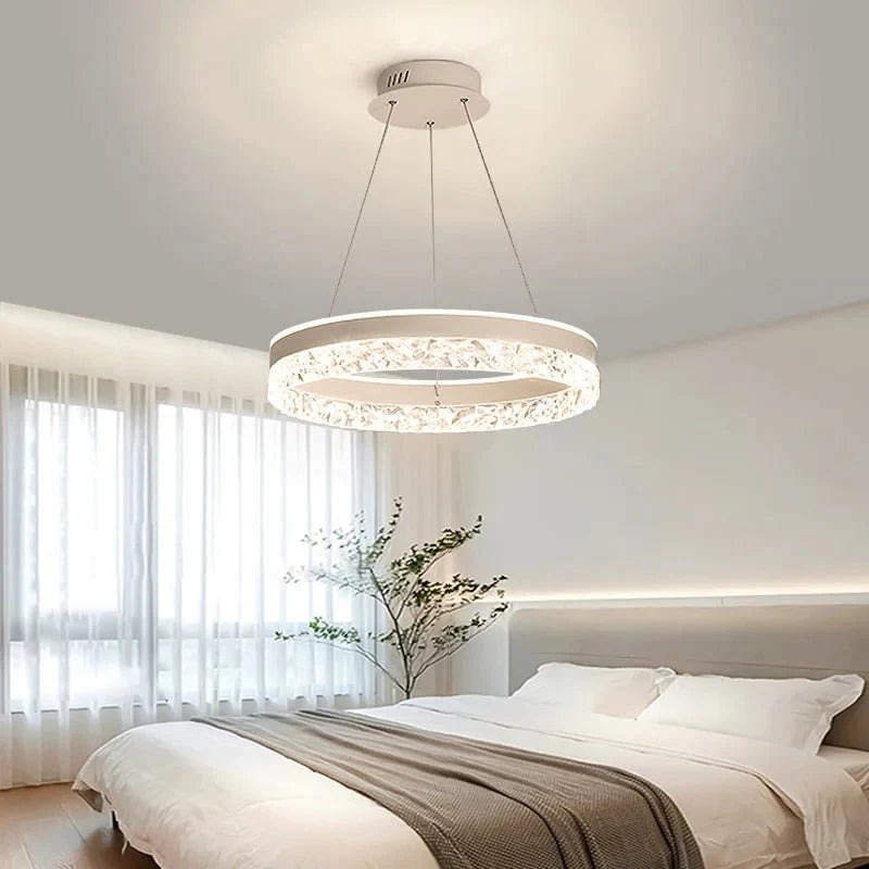 Suspension Halo Lumineux - Dorée