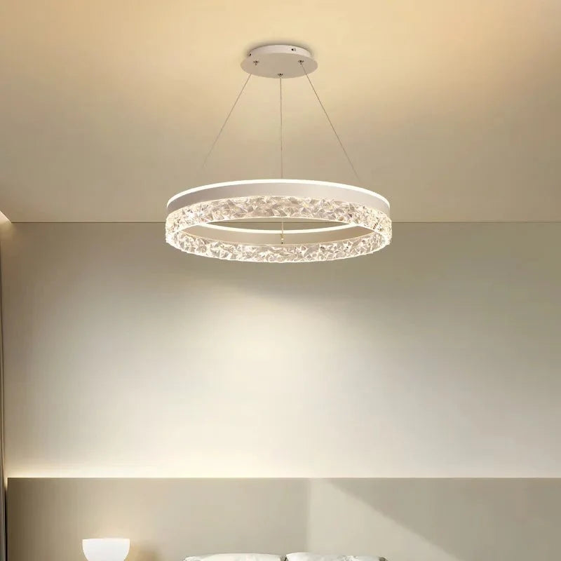 Suspension Halo Lumineux - Dorée