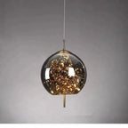 Suspension LED Boule de Cristal Ciel Étoilé Design - C