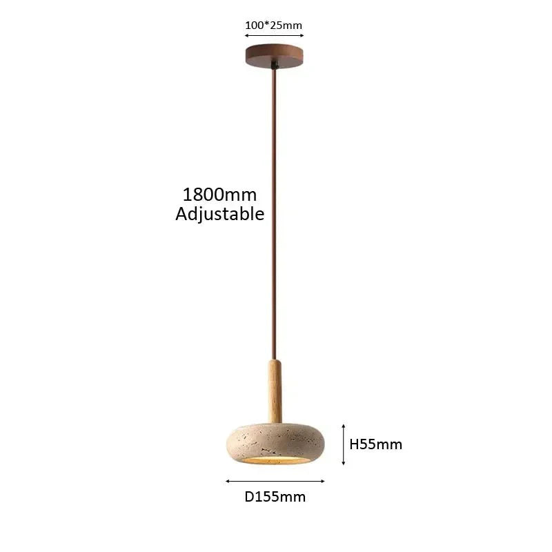 Suspension LED Linéaire Pierre - Blanc froid