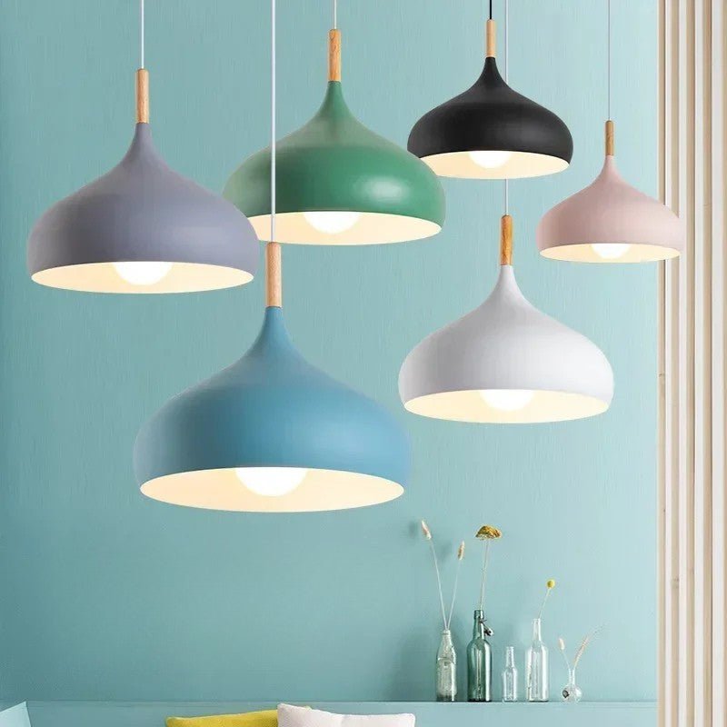 Suspension Luminaire Scandinave Dôme - Blanc