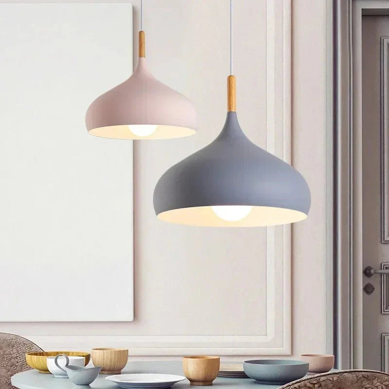 Suspension Luminaire Scandinave Dôme - Blanc