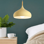 Suspension Luminaire Scandinave Dôme - Jaune